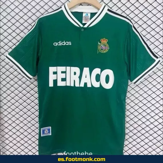 Camiseta Retro Deportivo La Coruña 1999-2000 - Edición Especial - Réplica Oficial - Fútbol Vintage