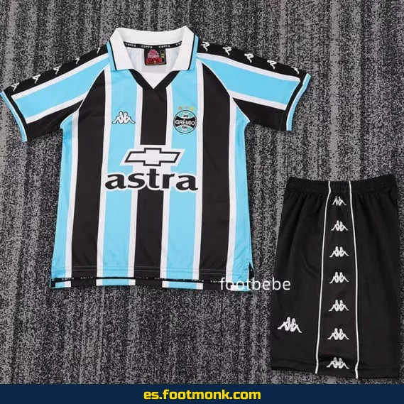 Camiseta Retro Grêmio Infantil 2000 - Edición Clásica Domicilio