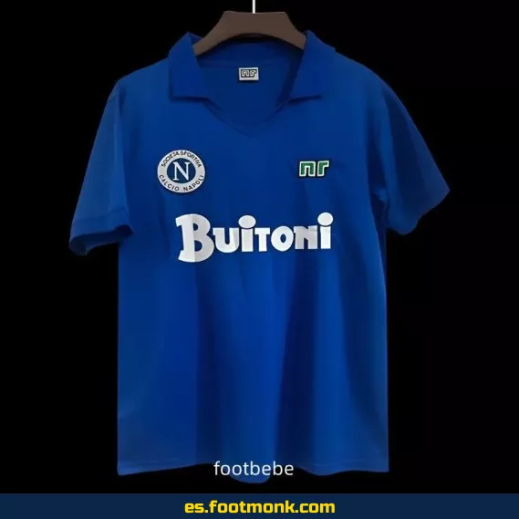 Camiseta Retro Napoli 1985-1986 Domicilio - Edición Vintage - Réplica Oficial