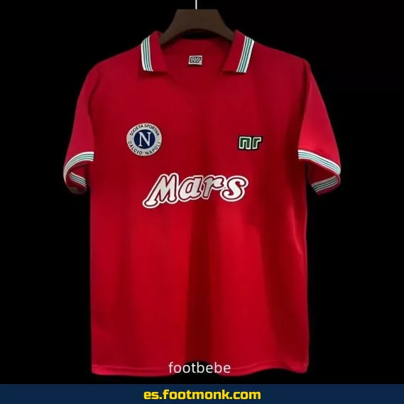 Camiseta Vintage Napoli 1988-1989 Tercera Equipación - Edición Retro