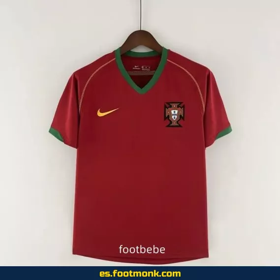 Camiseta Vintage Portugal 2006 Local - Edición Retro Oficial