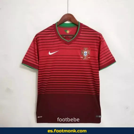 Camiseta Vintage Portugal 2014 Local - Edición Especial