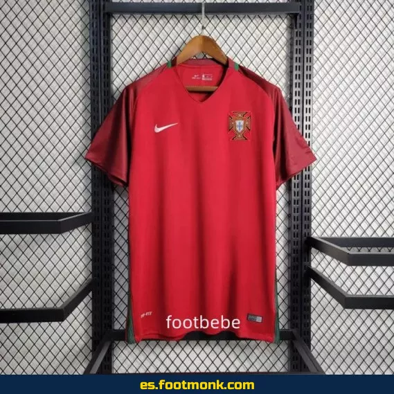 Camiseta Retro Portugal 2016 Local - Edición Vintage | Envío a Domicilio