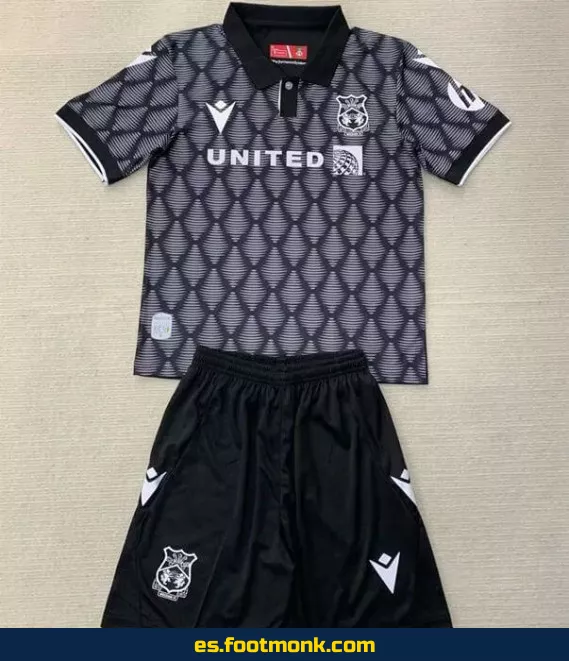 Camiseta Wrexham Niños 2024-2025 Tercera Equipación – Edición Oficial