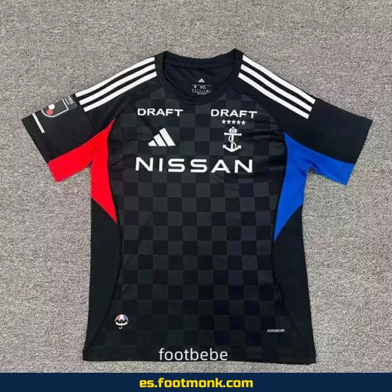 Camiseta Oficial Yokohama F. Marinos 2025-2026 Negra - Edición Especial