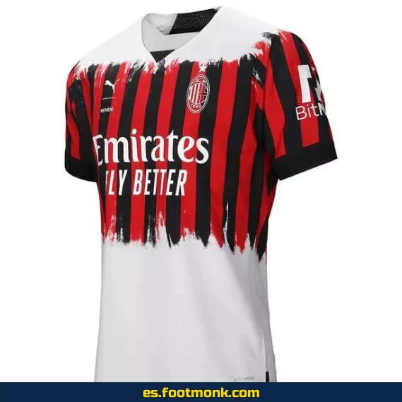 Camiseta Oficial AC Milan x NEMEN 2022 Cuarta Edición – Edición Limitada – Camisetas de Fútbol Exclusivas