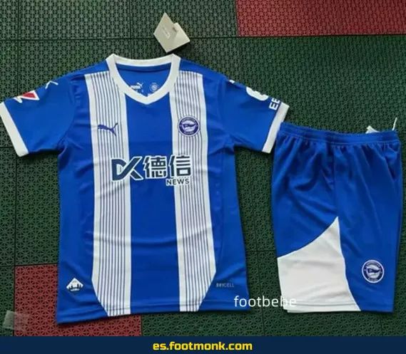 Camiseta oficial del Deportivo Alavés infantil 2024-2025 - Primera equipación, envío a domicilio