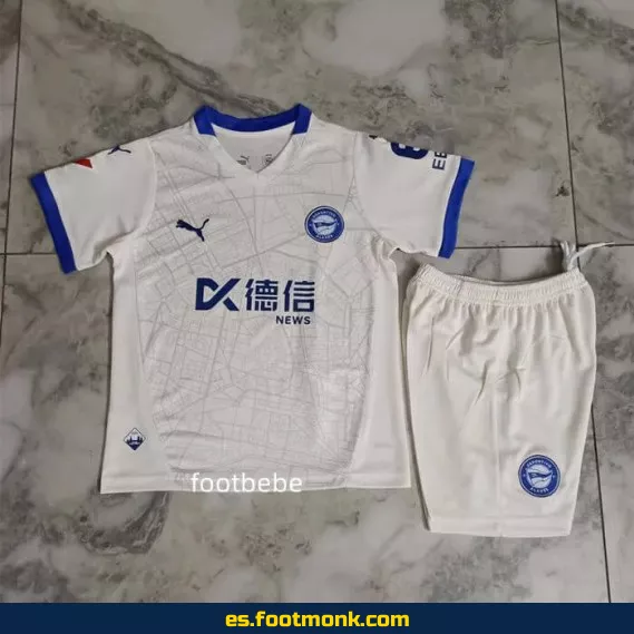 Camiseta oficial del Deportivo Alavés para niños 2024-2025 - Tercera equipación
