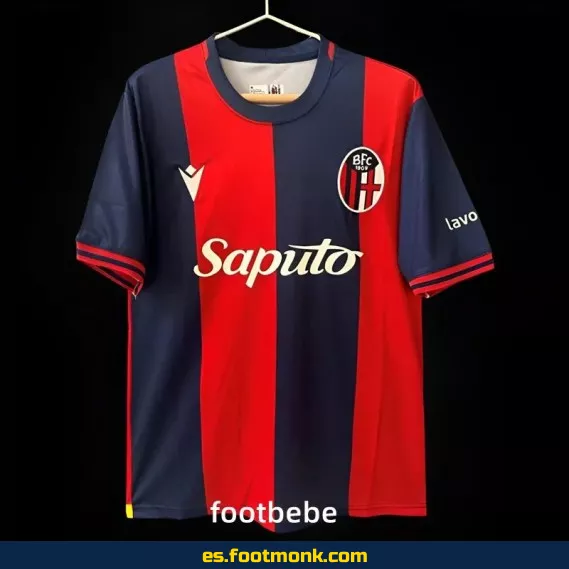 Camiseta oficial del Bologna FC 2024-2025 local - Edición especial, réplica de alta calidad