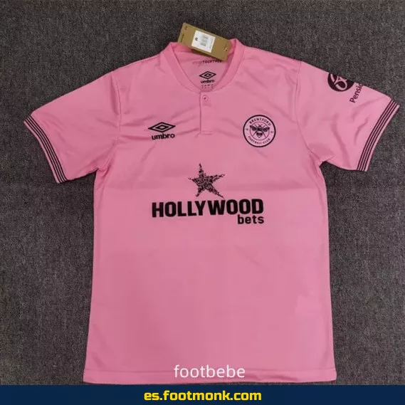 Camiseta Brentford 2024-2025 Tercera Equipación Rosa - Edición Oficial