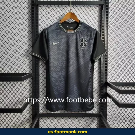 Camiseta de Brasil Edición Especial Mundial 2022 - Negro