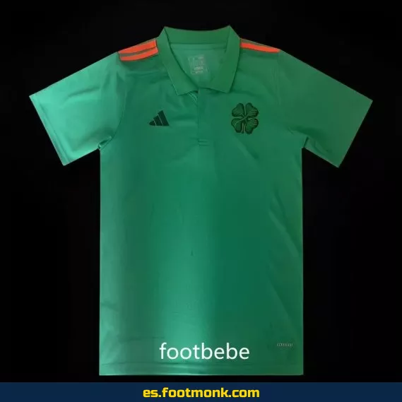 Camiseta de fútbol Celtic 2024 Origins verde Polo – Edición Especial