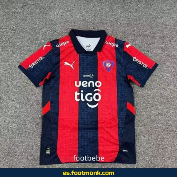 Camiseta Oficial Cerro Porteño 2025-2026 - Edición Local | Tienda de Fútbol Online
