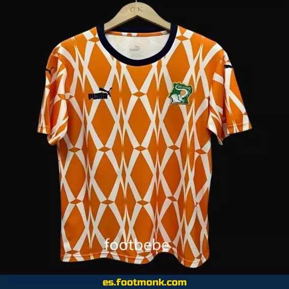 Camiseta oficial de fútbol de Côte d'Ivoire 2023-2024 local - Edición especial, réplica de alta calidad