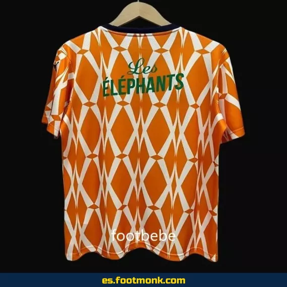 Camiseta oficial de fútbol de Côte d'Ivoire 2023-2024 local - Edición especial, réplica de alta calidad