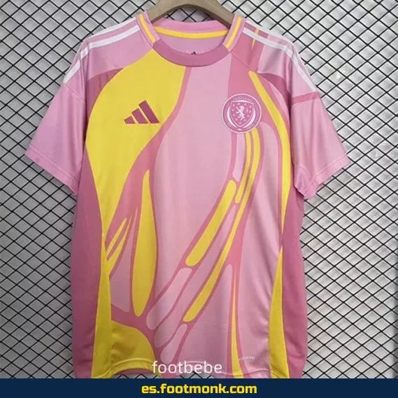 Camiseta oficial de Escocia 2025-2026 rosa – Edición especial
