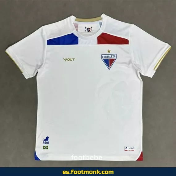 Camiseta oficial Fortaleza 2025-2026 blanca – Edición especial, réplica de alta calidad