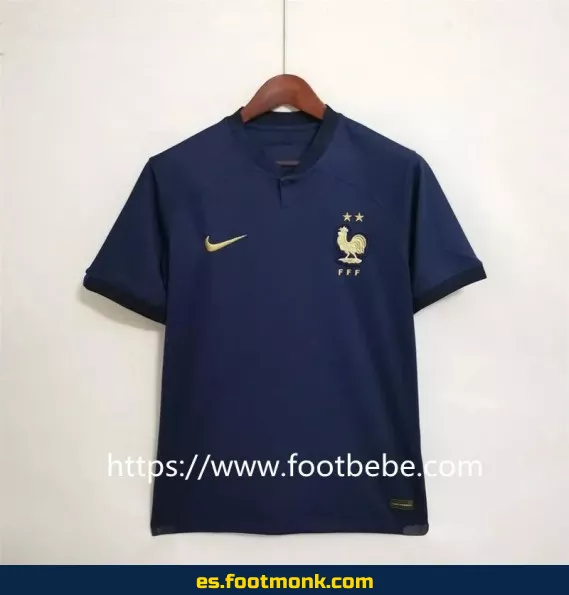 Camiseta de fútbol de la selección de Francia Mundial 2022 - Edición Domicilio