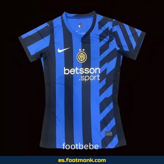 Camiseta oficial del Inter de Milán femenino 2024-2025 - Primera equipación - Envío a domicilio