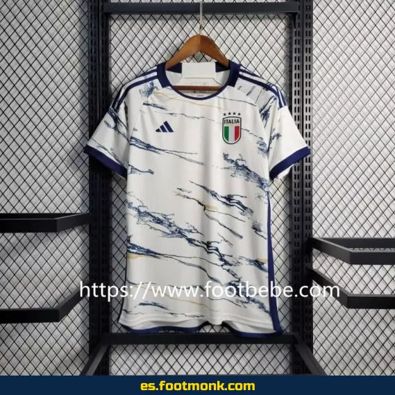 Camiseta de fútbol Italia 2023 visitante blanca – Oficial, réplica y edición especial
