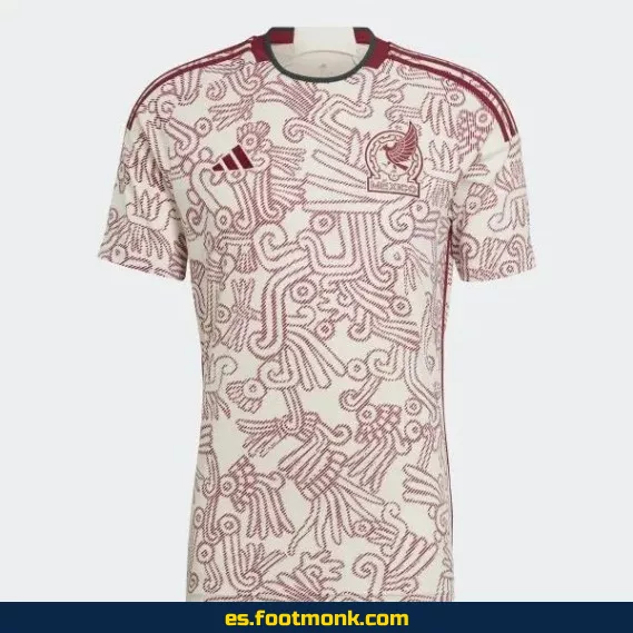 Camiseta de fútbol México Mundial 2022 visitante – Edición especial, réplica oficial
