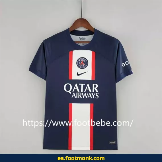 Camiseta oficial del PSG 2022-2023 local azul - Edición para adultos - Tienda de fútbol online