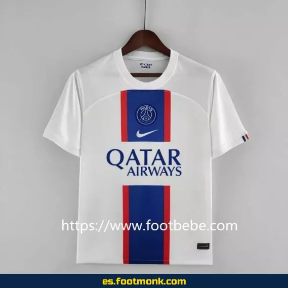 Camiseta PSG 2022-2023 Tercera Equipación Blanca - Edición Oficial