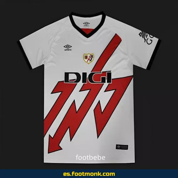 Camiseta oficial Rayo Vallecano 2024-2025 temporada - Equipación visitante - Envío rápido