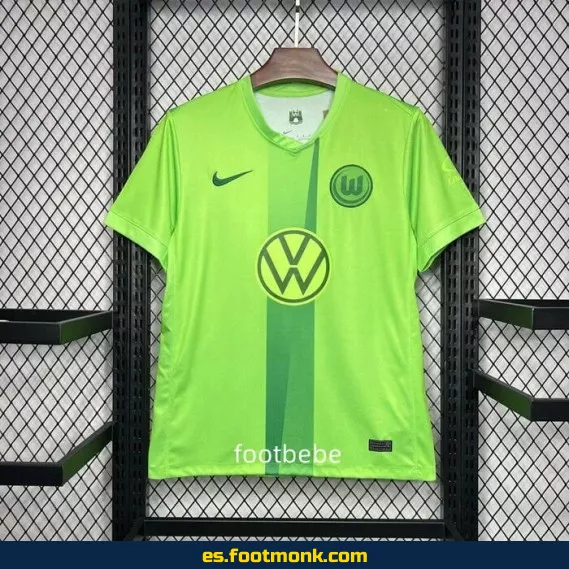 Camiseta oficial del VfL Wolfsburg temporada 2024-2025 - Primera equipación - Envío a domicilio