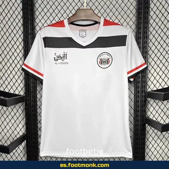 Camiseta de fútbol de Yemen 2024-2025 blanca - Edición Oficial