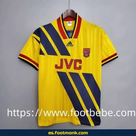 Camiseta retro de fútbol Arsenal 1993-1994 segunda equipación - Edición clásica