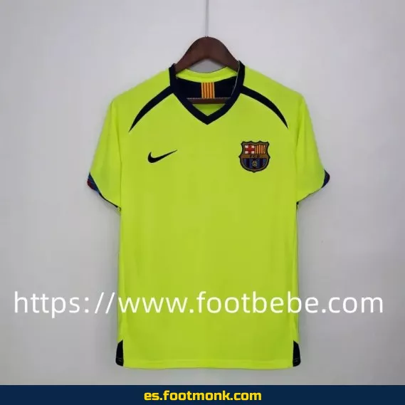 Camiseta retro del FC Barcelona 2005-2006 segunda equipación - Edición vintage