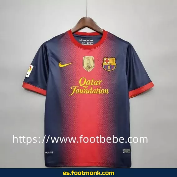 Camiseta retro del FC Barcelona 2012-2013 primera equipación - Edición clásica - Réplica oficial