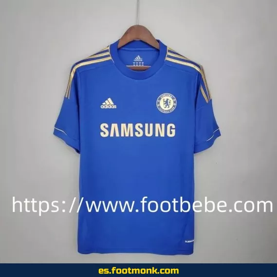 Camiseta retro Chelsea 2012-2013 local azul - Edición clásica de fútbol