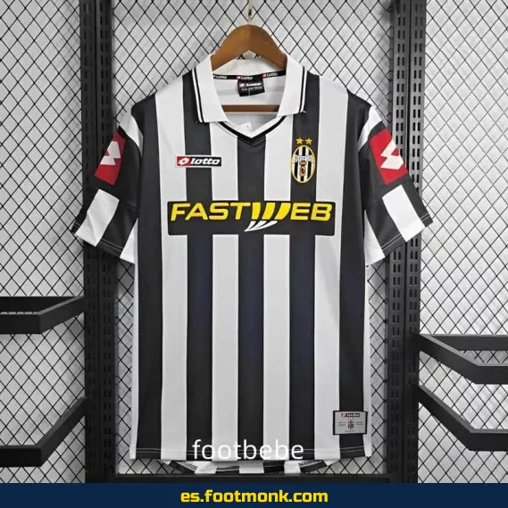 Camiseta retro Juventus 2001-2002 local - Edición clásica de fútbol vintage - Compra oficial