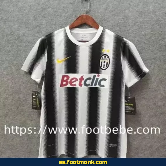Camiseta retro Juventus 2011-2012 local - Edición clásica de fútbol vintage
