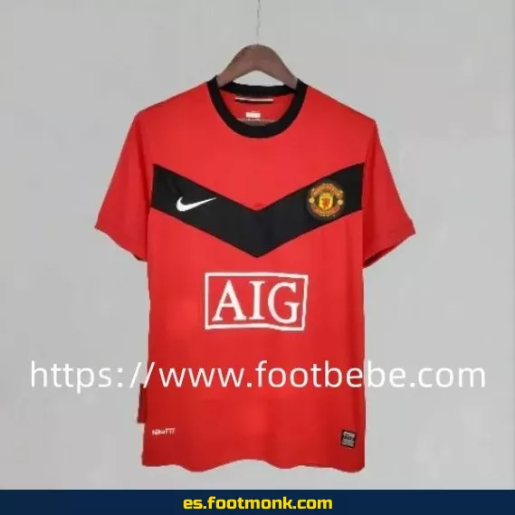 Camiseta retro Manchester United 2009-2010 local - Edición clásica oficial