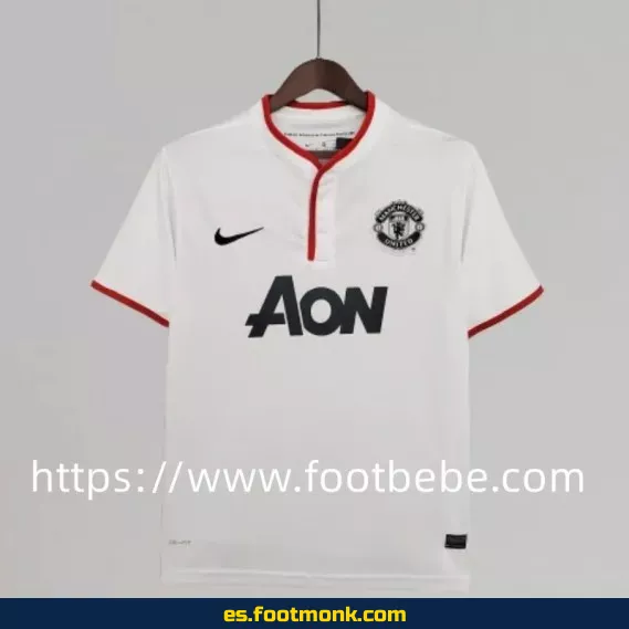 Camiseta retro Manchester United 2013-2014 visitante - Edición clásica de fútbol