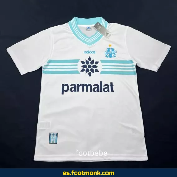 Camiseta retro del Olympique de Marseille 1996-1997 - Primera equipación - Edición clásica