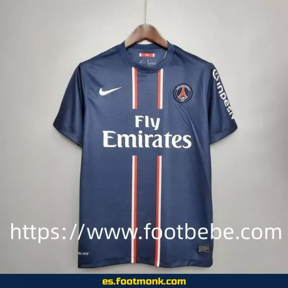 Camiseta retro PSG 2012-2013 local azul - Edición clásica de fútbol vintage