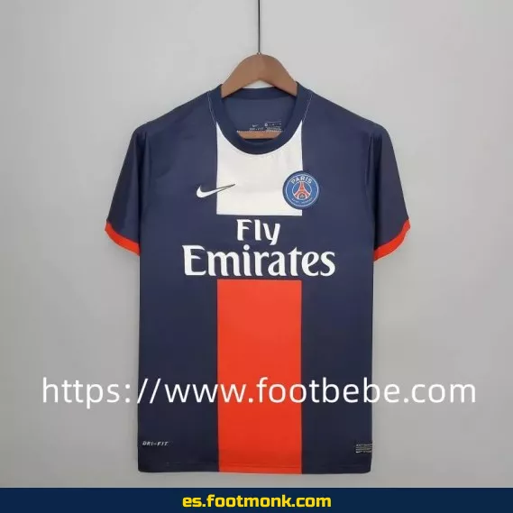 Camiseta retro PSG 2013-2014 local azul - Edición clásica de fútbol