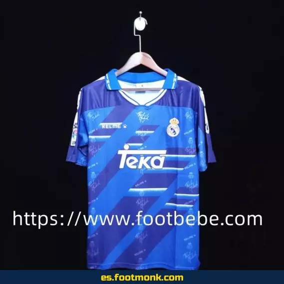 Camiseta retro Real Madrid 1994-1996 edición especial - Equipación visitante clásica