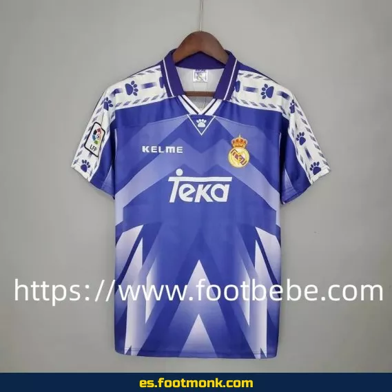 Camiseta retro Real Madrid 1996-1997 - Edición clásica exterior - Réplica oficial