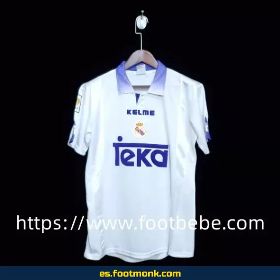 Camiseta retro Real Madrid 1997-1998 primera equipación - Edición clásica vintage - Réplica oficial