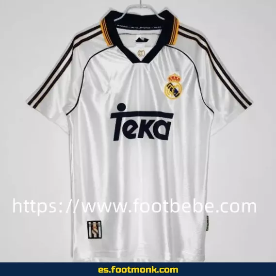 Camiseta retro Real Madrid 1998-1999 primera equipación - Edición clásica vintage - Compra oficial
