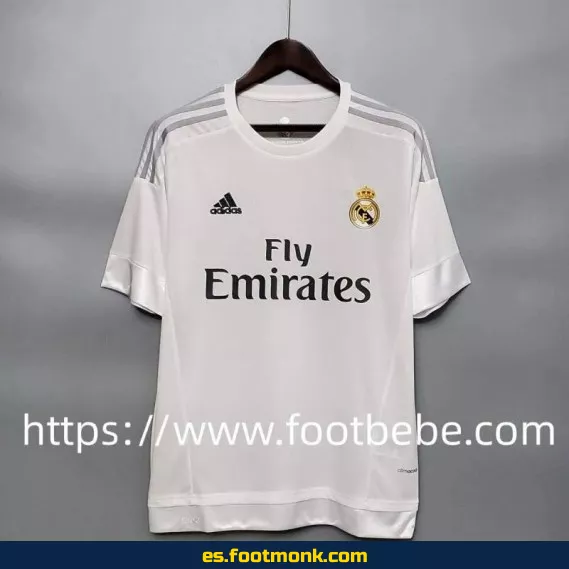 Camiseta retro Real Madrid 2015-2016 primera equipación - Edición clásica oficial