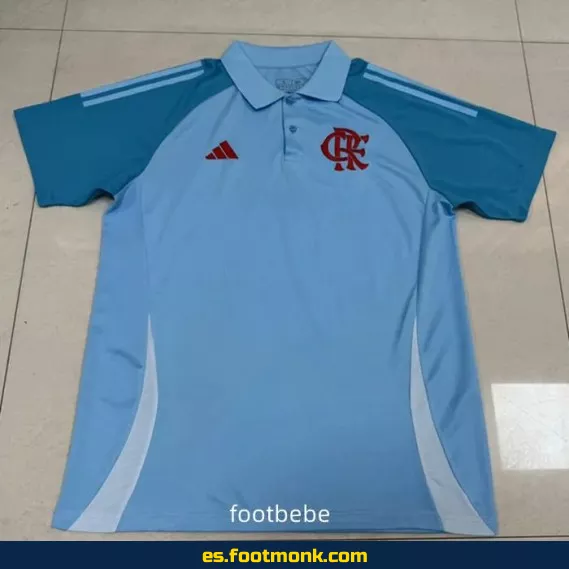 Polo Flamengo 2025-2026 - Camiseta Oficial de Fútbol Azul - Edición Especial