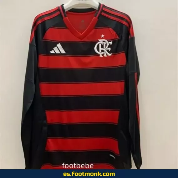Camiseta Flamengo 2025-2026 Local Manga Larga – Edición Oficial