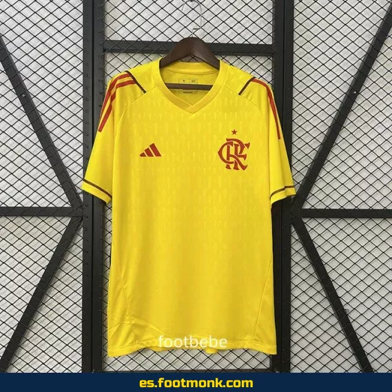 Camiseta de fútbol Flamengo 2025-2026 Amarilla - Edición Limitada