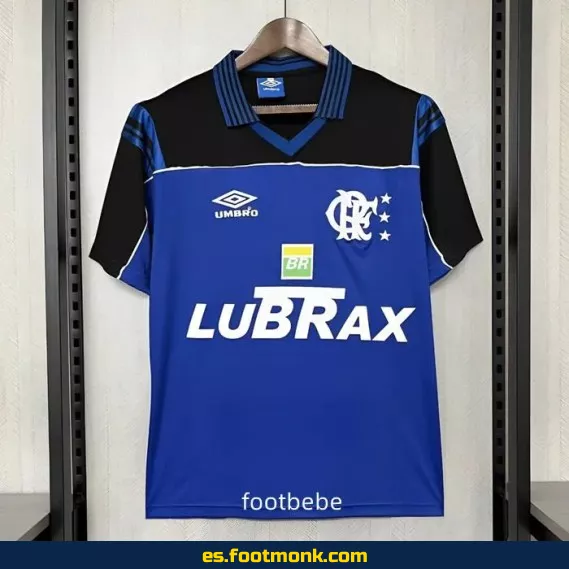 Camiseta Flamengo Vintage 1999-2000 Azul – Edición Retro – Fútbol Clásico